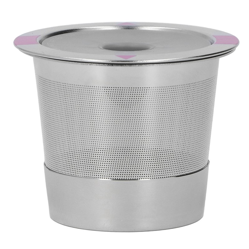 Metal Coffee Pod Stainless Steel Reusable Refillable Filter Cup Single