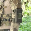 Tactical Arm Sleeve Map Pouch Case Documets Holder Wrist Case