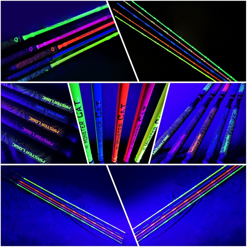 MASTER LOGIC Monster Catfish Fishing Rod - 7' Medium Heavy,