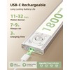 EZVALO Under Cabinet Lighting Wireless, 8'' 1800mAh Rechargeable Closet Light,