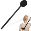 Cepillo de baño de doble cara con mango extensible, con