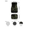 GEMEICHI Camo Flag Car Floor Mats Carpet Set of 4