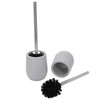 2sets Toilet Bowl Cleaner Brush Lockable Thread Convenient Practical Efficient