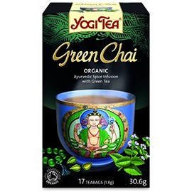 THREE PACKS of Yogi Tea Green Chai 15 Bag
