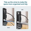 Wire Loom Tubing, 10ft Split Braided Cable Management Sleeve, Flexible