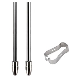 2 Pcs SLAUNT S Pen Tips Stainless Steel Compatible with Remarkable 2 Paper Tablet Marker Plus Stylus Galaxy Note10/20/Tab S6 LITE/S7/S9/S24U Metal Replacement Pen Tips/Nibs