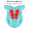 Cervical Neck Stretcher EVA Muscle Relax Massaging Cervical Neck Chiropractic