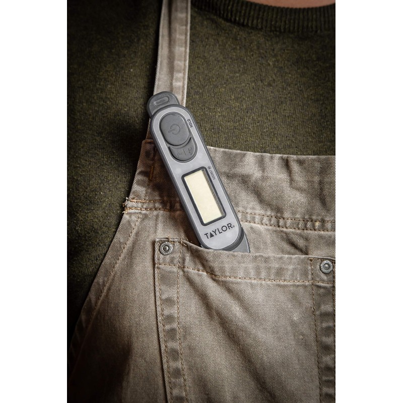 Taylor Pro Waterproof Meat Thermometer Probe, Fast 6 Second Read