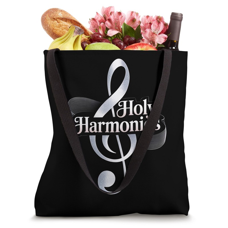 Holy Harmonies Praise And Worship Music Art Tote Bag