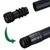 Maitys 8 Pieces 1/2 Inch (16mm) Garden Barbed Connector Plastic