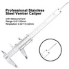 NORTOOLS Vernier - Calibre de metal con micrómetro y regla
