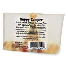 Primal Elements Happy Camper Wrapped Bar Soap, 5.8 Ounce