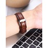 BINLUN Leather Watch Belt Quick Release Genuine Leather Watch Band