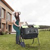 SQUEEZE master Compost Bin 43 Gallon Outdoor Tumbler composters Garden
