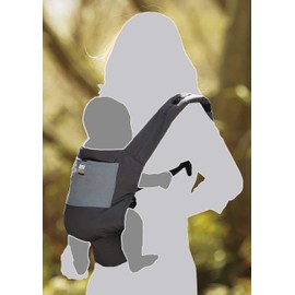 Nihon ETEX 01-103 Carry Free 2-Way Waist Belt Carrier Can Be Used with Hugs and Piggies, Black