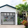 wohomzy 9x7 Ft Garage Magnetic Screen Doors for 1 Car
