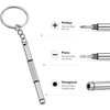 Destornillador de Precisión para Gafas y Relojes, Acero, Kit de