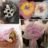VOWOVOSDAY VOWOVOSDAY 20 Pcs Flower Wrapping Paper,Waterproof Flower Bouquet Wrapping