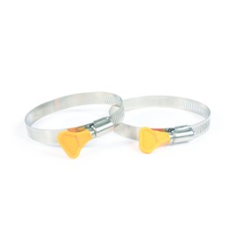 Camco 39553 RV Sewer Hose 3" Twist-It Clamps - Pack of 2
