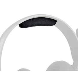 SOULWIT Replacement Velour Headband Pad Kit for Astro A10 (Do Not Fit Astro A10 Gen2) Wired Gaming Headphones, Headset Head Band Top Cushion Cover Repair Part - Black