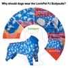 LovinPet Large Dog Pjs, UV Protection, Pet Anxiety Relief Onesies,