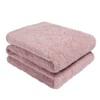 Brentfords Teddy Fleece Throw, Blush Pink, Double, 150 x 200