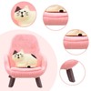 YouNuo Miniature Cat Figurines with Small Sofa - Resin Mini