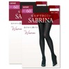 Gunze Women's Sabrina Tights, Warm, Beautiful Legs, 60 Denier, Set