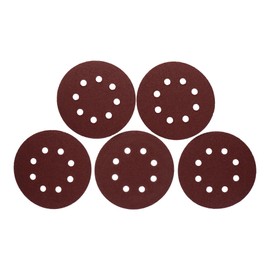 SANKYO CORPORATION CUSTUM KOBO Sanding Paper for Variable Speed Random Sander (MRS-1250) #60 (5 Sheets) 25-541