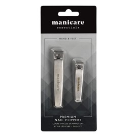 Manicare Premium Nagelknipser, Duo Pack für Hand und Zehen