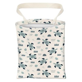 ABUIFDK Car Trash Can, Cute Car Trash Bag, Hanging Car Organizer and Storage Bag, Trash Bin for Car Accessories, Vehicle, Travelling, Camping Cute Sea Turtle