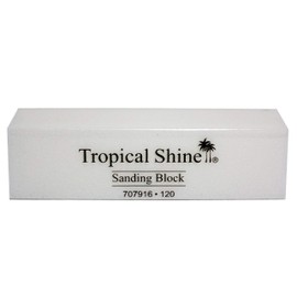 Tropical Shine White Sanding Block (Coarse 120)