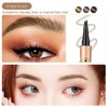 YANINEE 3D Waterproof Eyebrow Pencil, Hair Drawing, Quick Drying and