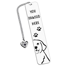 Funny Corgi Book Marks for Women Men, Dog Themed Gifts for Dogs Lovers Christmas Gag Gifts, Stocking Stuffers for Women, White Elephant Gift for Friends Coworkers, Bookmarks for Book Lovers Bookish