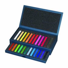Conte Crayons 24 Pack -Assorted Colours Hard Pastel- Presentation Box