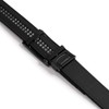 SlideBelts Men's Canvas Belt - Herringbone with Matte Black Buckle