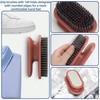 ABuYanOIn Durable ABS Shoe Brush Set - with Handle for
