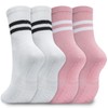 WANZHIHUI Pilates Grip Socks for Women Non Slip Grippy Cotton