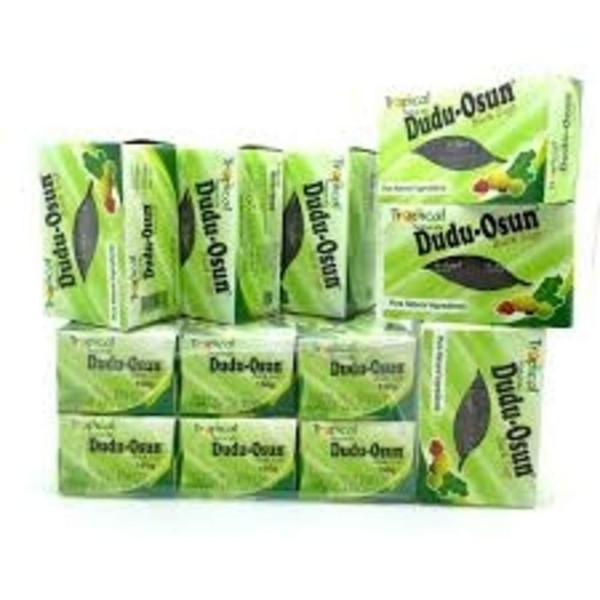 Tropical Natural Dudo-Osun Black Soap - 150g (12 Packs)