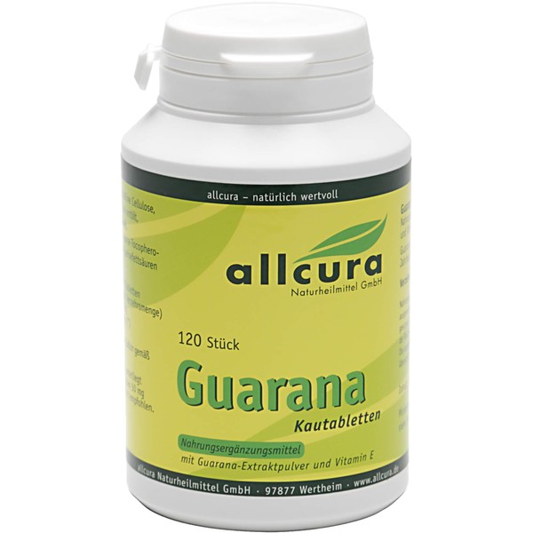 Guarana Chewable Tablets Pack of 120