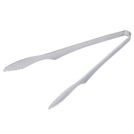 VINTAGE INOX Yakiniku Tongs, 9.5 inches (240 mm), Made in Japan, Cafe and Restaurant, Stainless Steel, Aging, Unbreakable, Dishwasher Safe