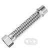 304 Stainless Steel Corrugated Pipe, Reinforced Hose, 3/4 Inch Extendible