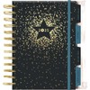 2025 Personal Organiser Navy & Gold Star Design A5 Diary
