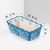 Wisenvoy Mini Loaf Pan Bread Pan Ceramic Loaf Pans for