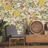 Vividpatch Peel and Stick Wallpaper Boho Daisy Floral Self-Adhesive Removable