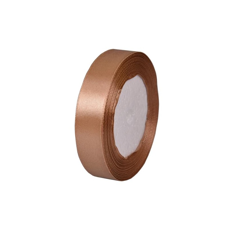 Satin Ribbon Khaki 20 mm, 22 Metres Gift Ribbon Ribbon