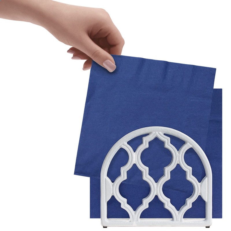 Blue Donuts Napkin Holder - Classic Napkin Holders for Tables,