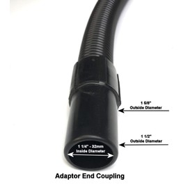 Premium Attachment Tool Kit with 6 1/2 Foot Extension Hose, Dust Brush, Crevice Tool, 2 Wands and Upholstery for Many Brand Names Including Riccar, Simplicity, Eureka Mighty Mite