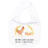 Mr. & Mrs. Panda Organic Baby Bib Chicken Proud, White