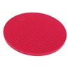 5PCS Silicone Trivet Mats Round Multipurpose Heat Resistant Non Slip